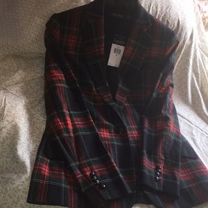 Lauren Ralph Lauren Plaid Blazer